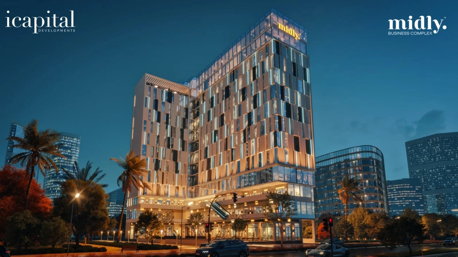 مول ميدلي بيزنس كومبلكس العاصمة الإدارية Mall Midly Business Complex New Capital