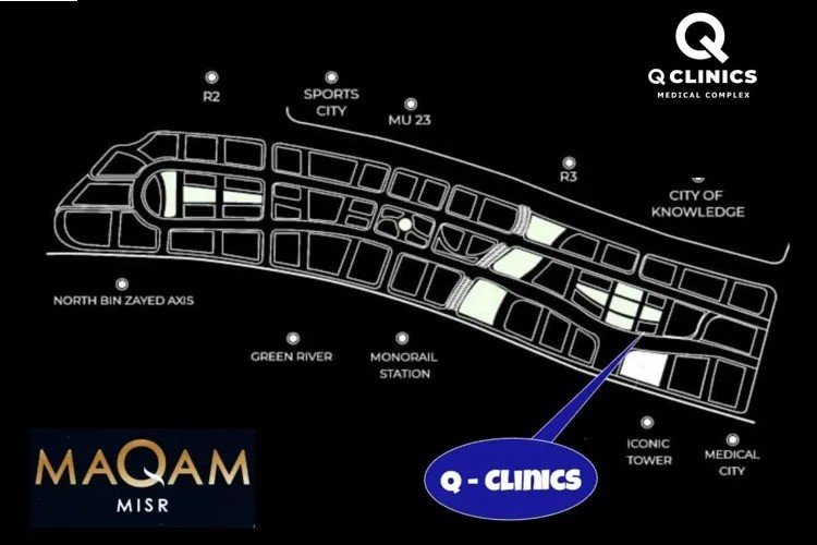 مول كيو كلينكس العاصمة الإدارية Mall Q Clinics New Capital تفاصيل حجز