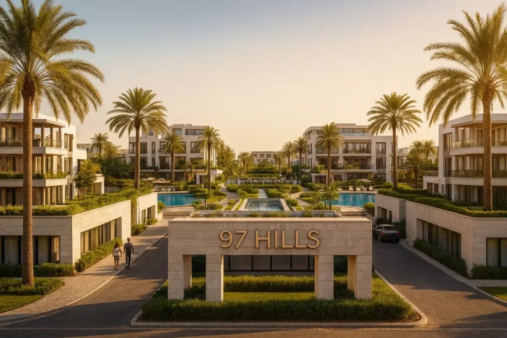 كمبوند 97 هيلز القاهرة الجديدة Compound 97 Hills New Cairo تفاصيل حجز