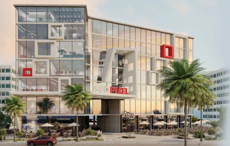 مول بكسل بيزنس سنتر التجمع الخامس Mall Pixel Business Center New Cairo